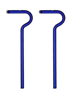 Anti-Wrinkle Glass Drinking Straws